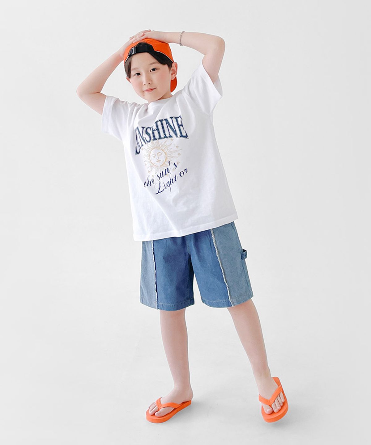 베리클로젯(BERRYCLOSET) 버블 카펜더 데님 팬츠
