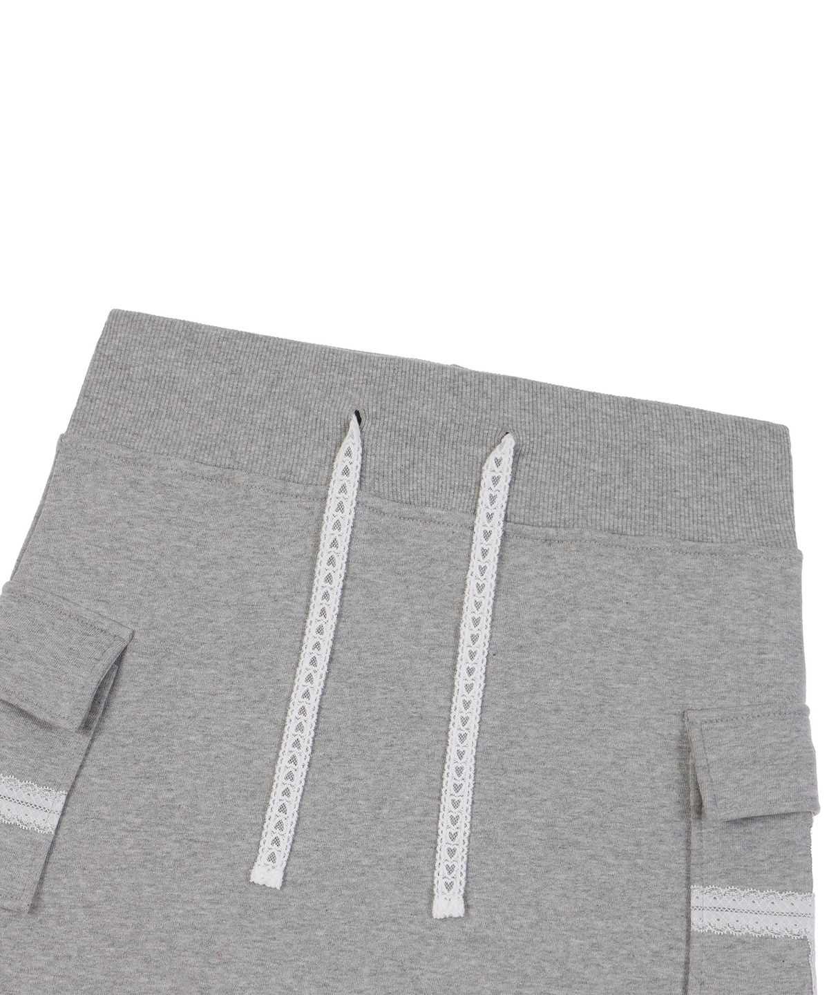 디스펑트(DYSFUNCT) BANDED POCKET MINI SKIRT(GRAY)