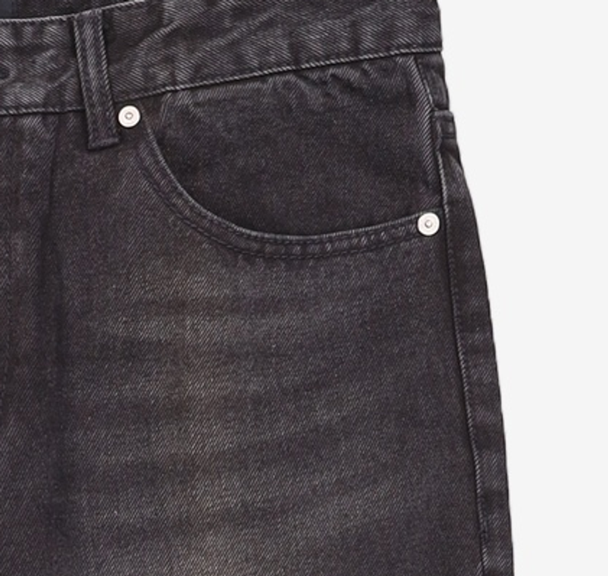 86로드(86ROAD) BLACK NORMAL CHIP / CROP TAPERED 34