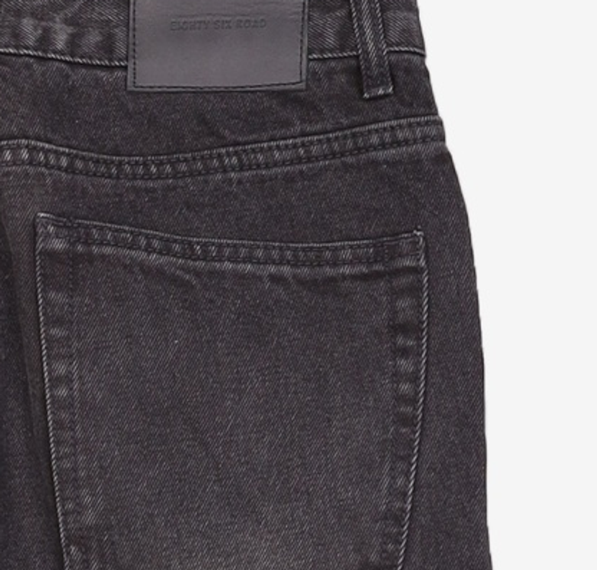 86로드(86ROAD) BLACK NORMAL CHIP / CROP TAPERED 34