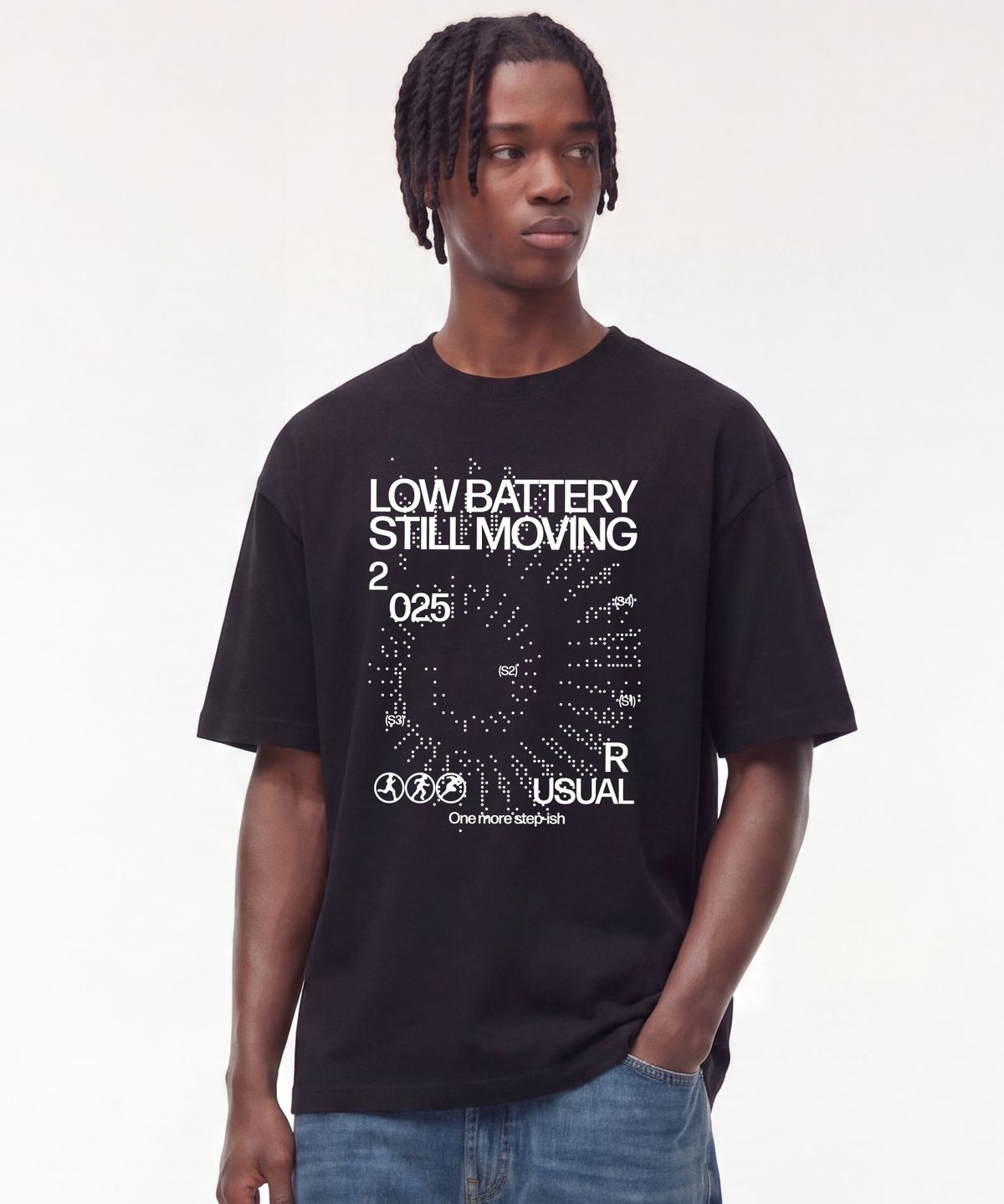 길단(GILDAN) Gildan X 썸머 컬렉션 Low Battery 티셔츠