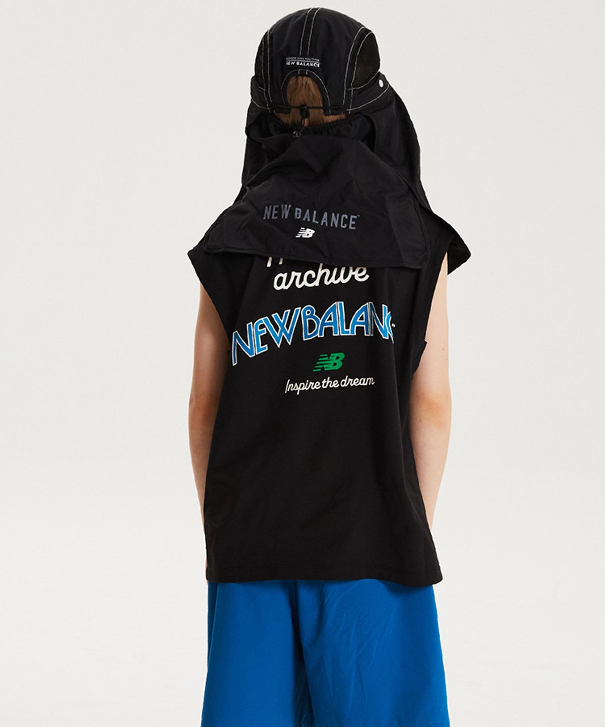 뉴발란스 키즈(NEWBALANCEKIDS) SUMMER WAVE_나시 셋업 아동 상하복 NK9YG3974U19