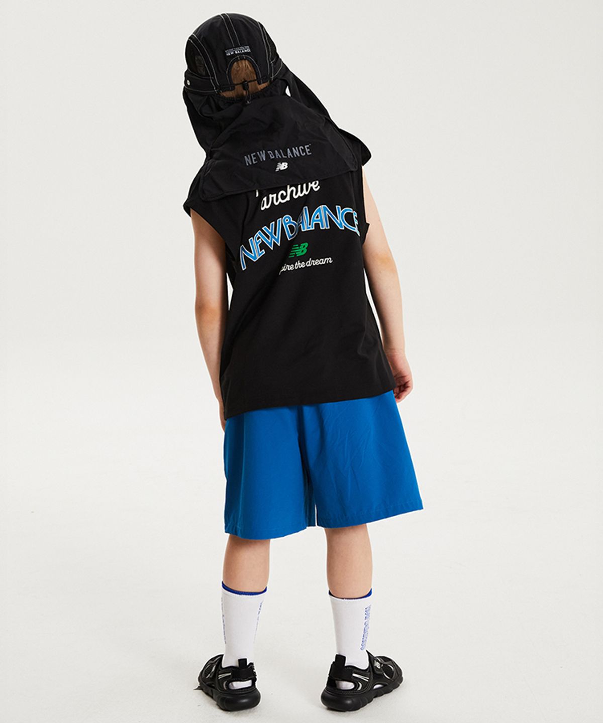 뉴발란스 키즈(NEWBALANCEKIDS) SUMMER WAVE_나시 셋업 아동 상하복 NK9YG3974U19