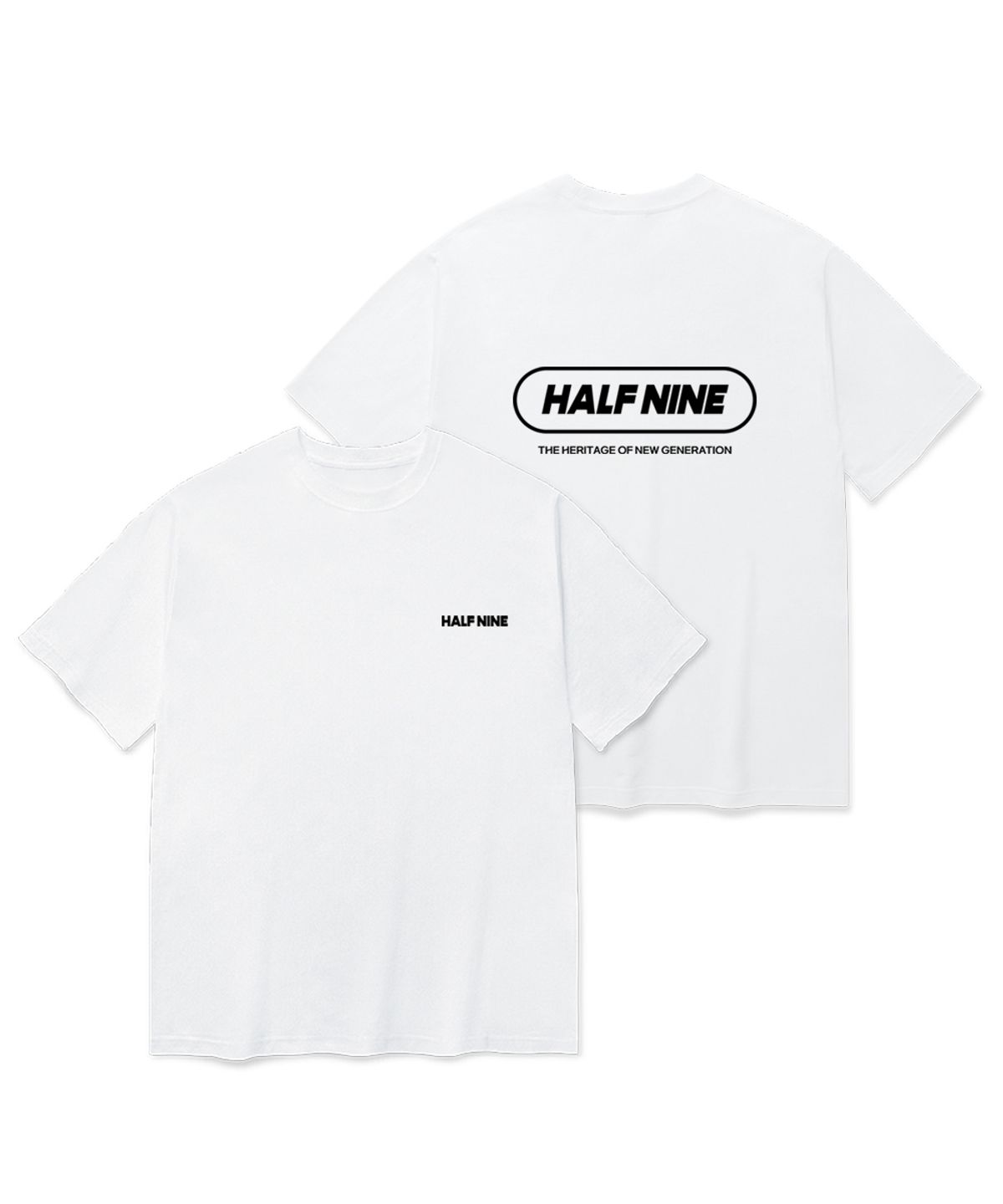 하프나인(HALFNINE) 하프스틱 스트릿 그래픽 반팔 티셔츠 I05BRD_HBX11333