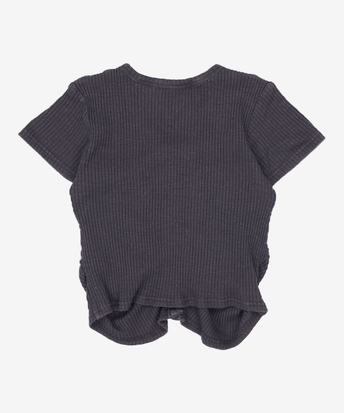 미쏘(MIXXO) 셔링 디테일 가디건 티셔츠_MIWHWD527A S