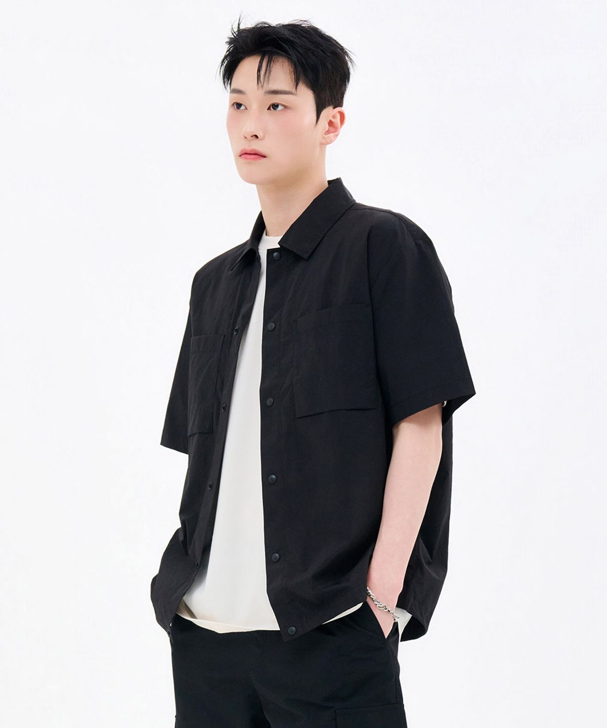 체이스컬트(CHASECULT) 남성 라이트 반팔 셔츠-FBRK5521D03