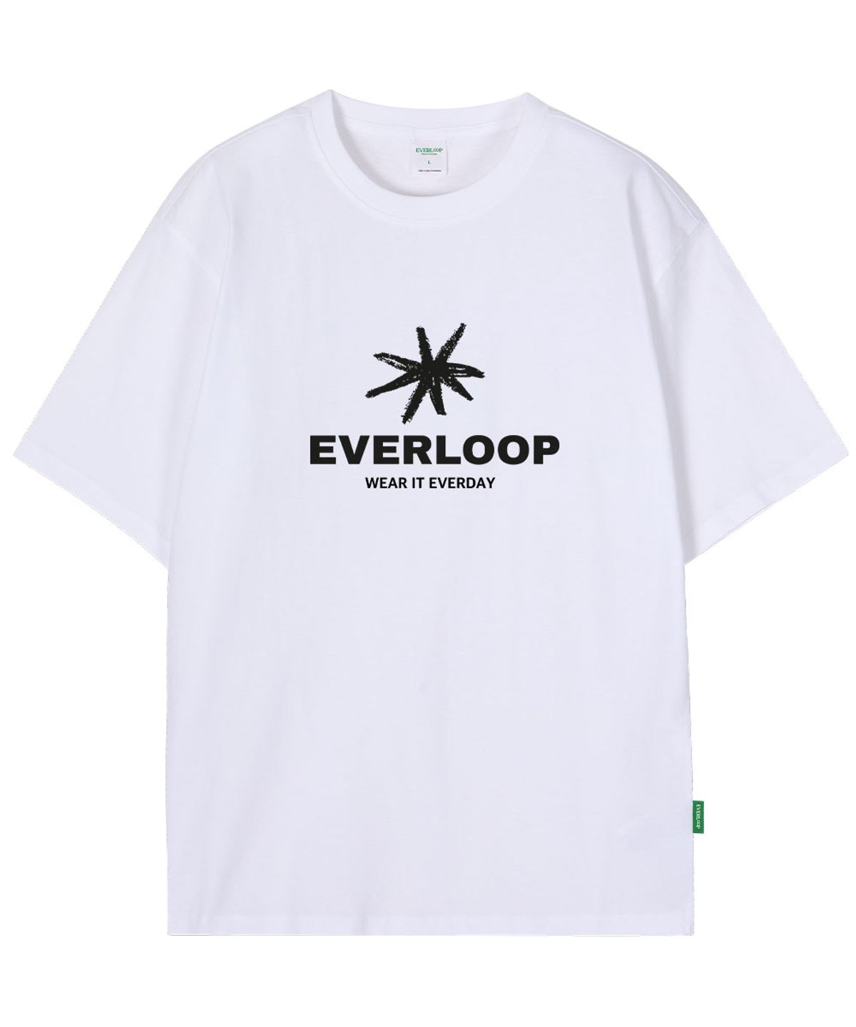 에버루프(EVERLOOP) 블랙스타 반팔티 EL