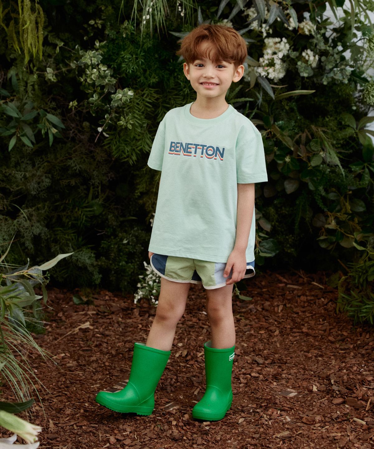 베네통키즈(BENETTONKIDS) 키즈 컬러 레인부츠 (6colors)