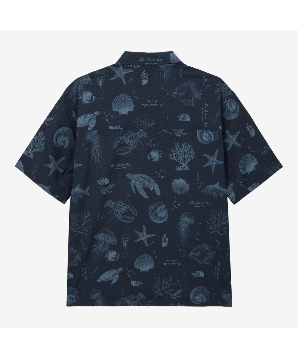 노스페이스(THE NORTH FACE) NH8SS07A 남성 마리스 반팔 셔츠 NAVY