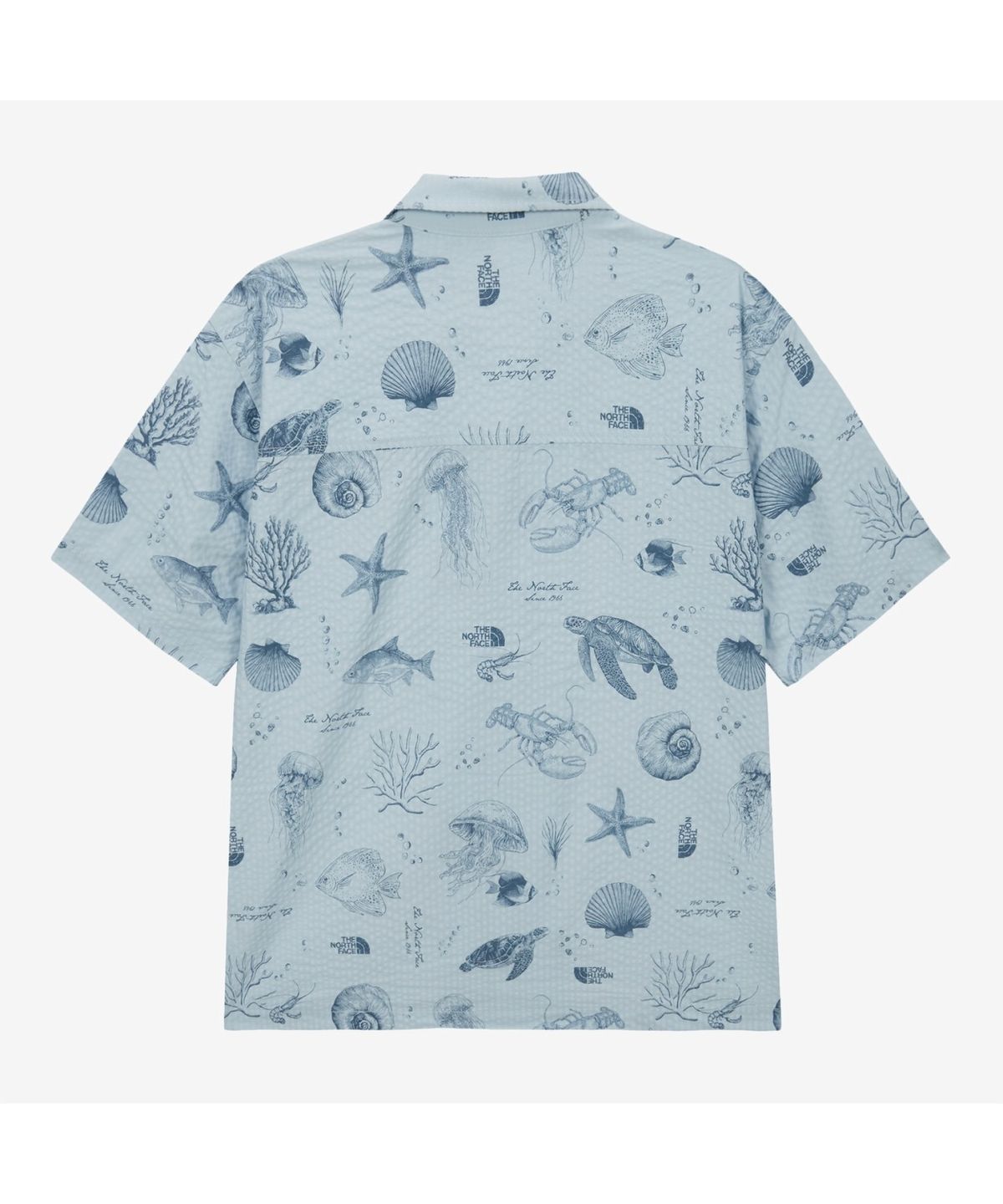 노스페이스(THE NORTH FACE) NH8SS07C 남성 마리스 반팔 셔츠 LIGHT BLUE