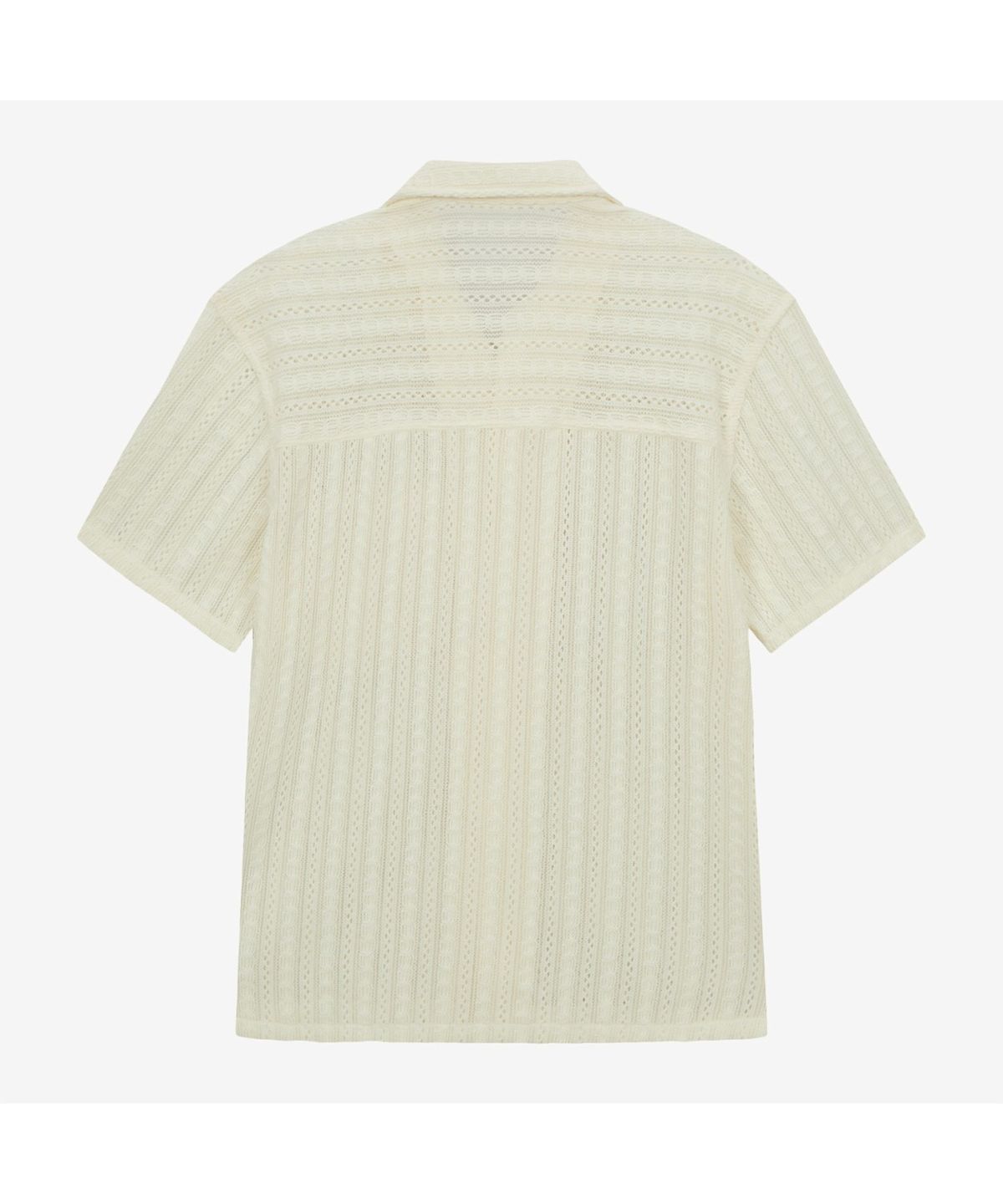 노스페이스(THE NORTH FACE) NH8SS08A 남성 크로쉐 반팔 셔츠 CREAM