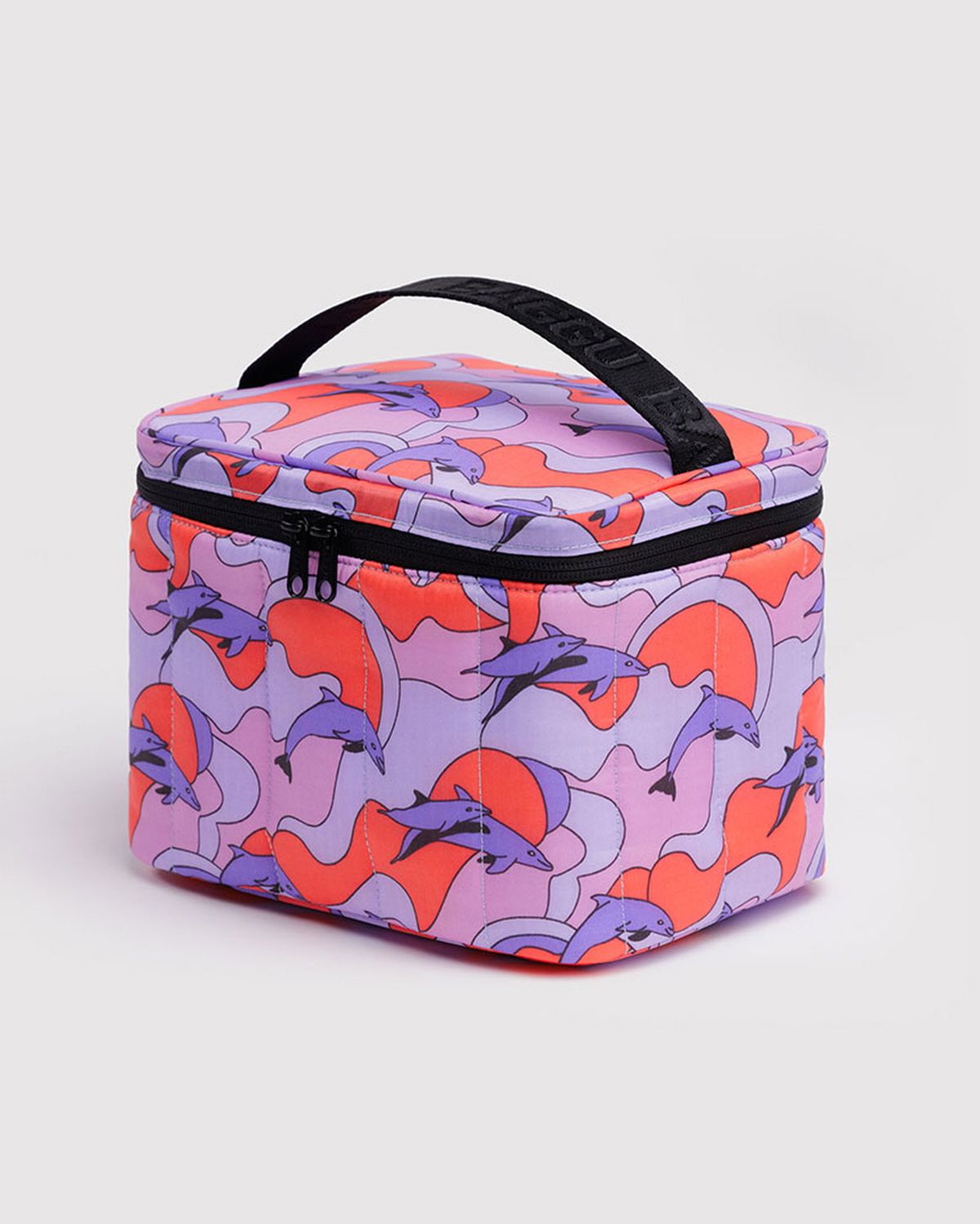 바쿠(BAGGU) 퍼피 런치백 돌핀스 도시락 보냉 가방