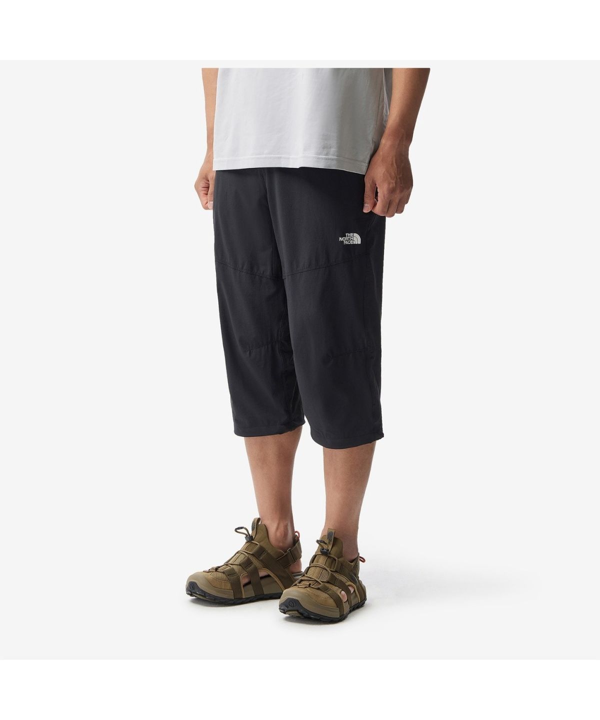 노스페이스(THE NORTH FACE) NR6NS03A 남성 글라이드 카프리 BLACK