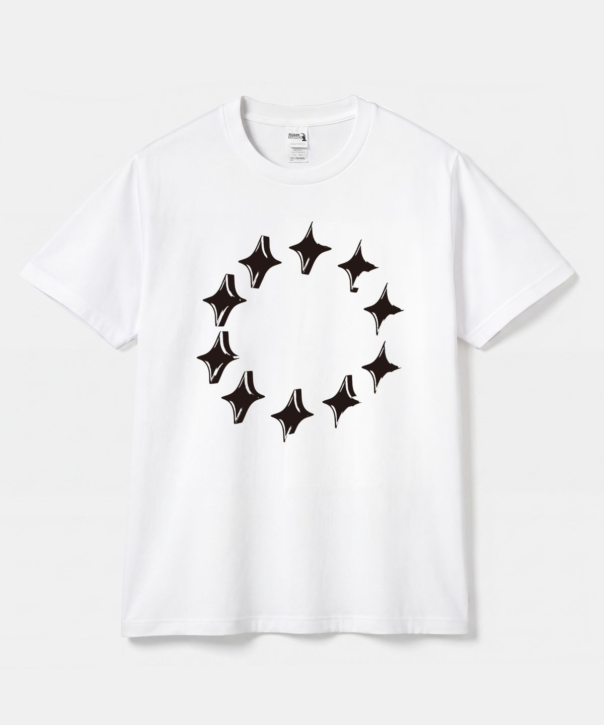 길단(GILDAN) Gildan X 썸머 컬렉션 Star Circle 티셔츠
