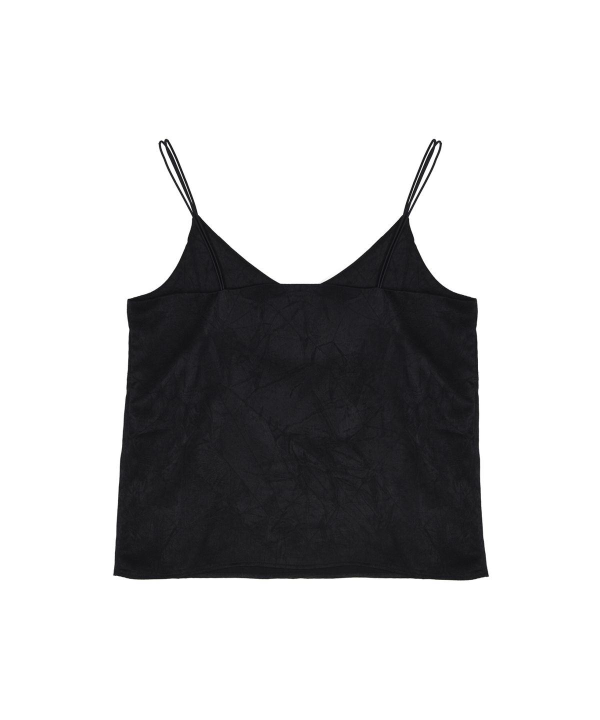 닉앤니콜(NICK&NICOLE) SATIN CAMI SLEEVELESS TOP_BLACK