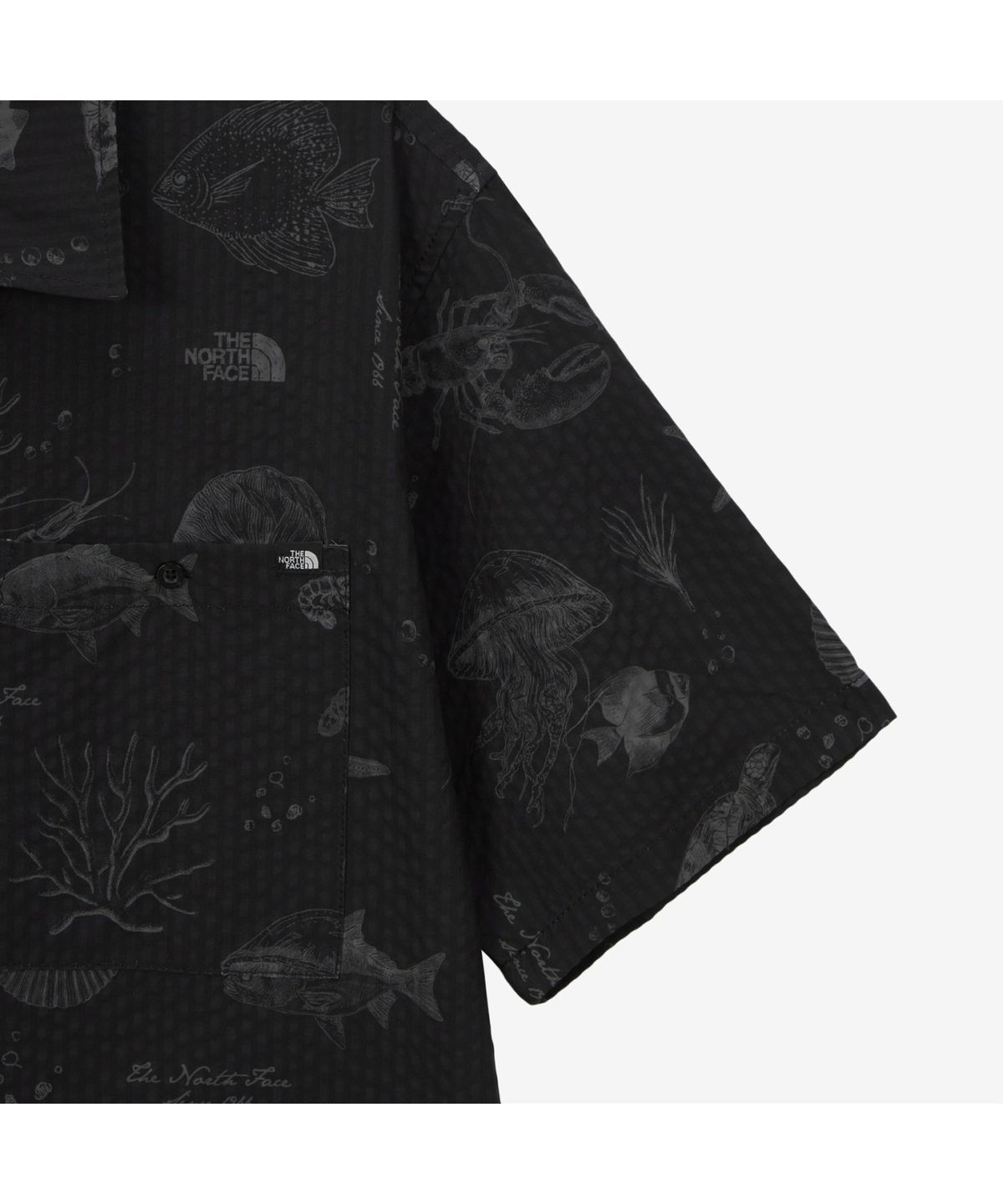 노스페이스(THE NORTH FACE) NH8SS07B 남성 마리스 반팔 셔츠 BLACK