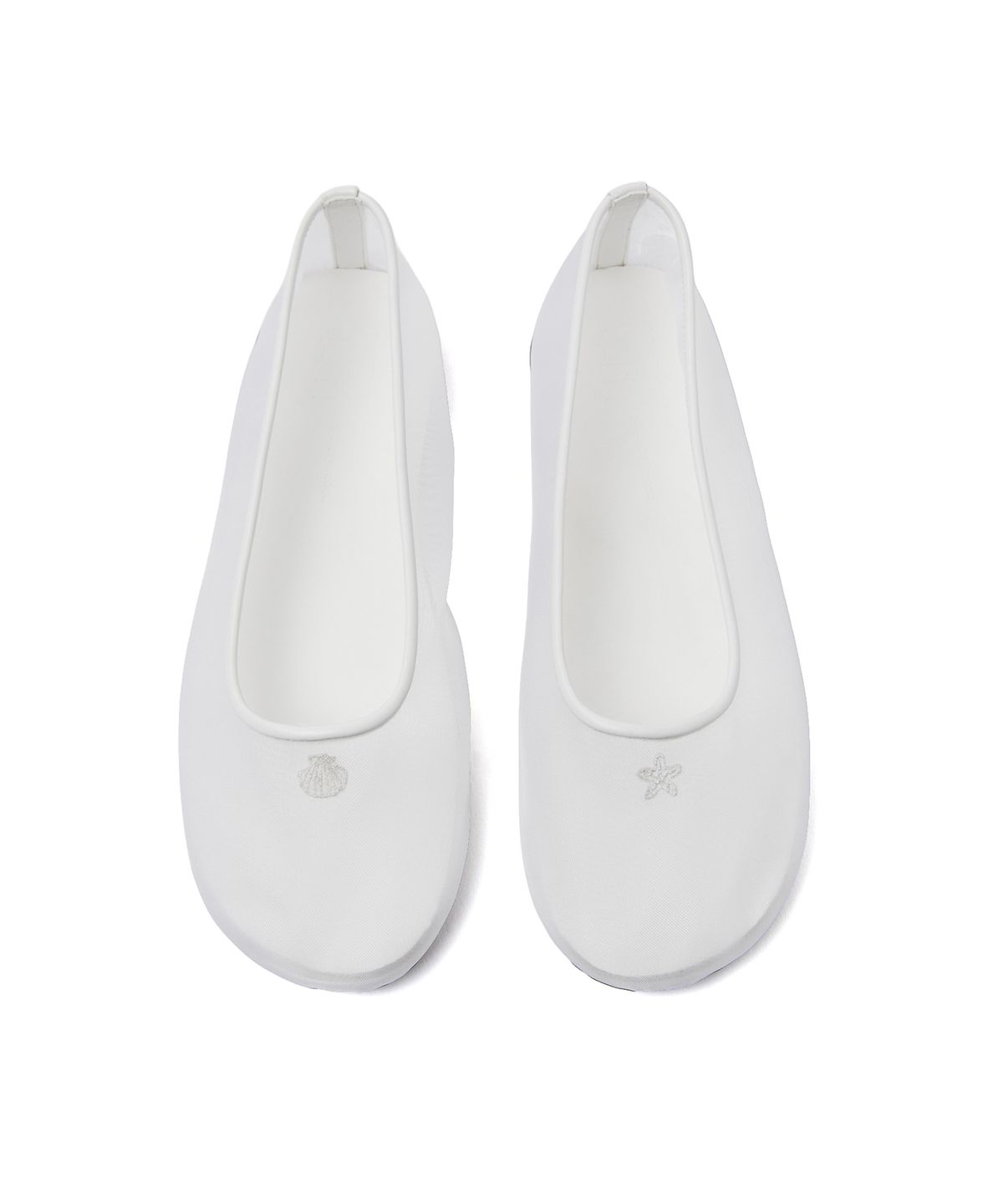 포기무디(FOGGY MOODY) Shell 0054. Motif Mesh Flats - 3colors