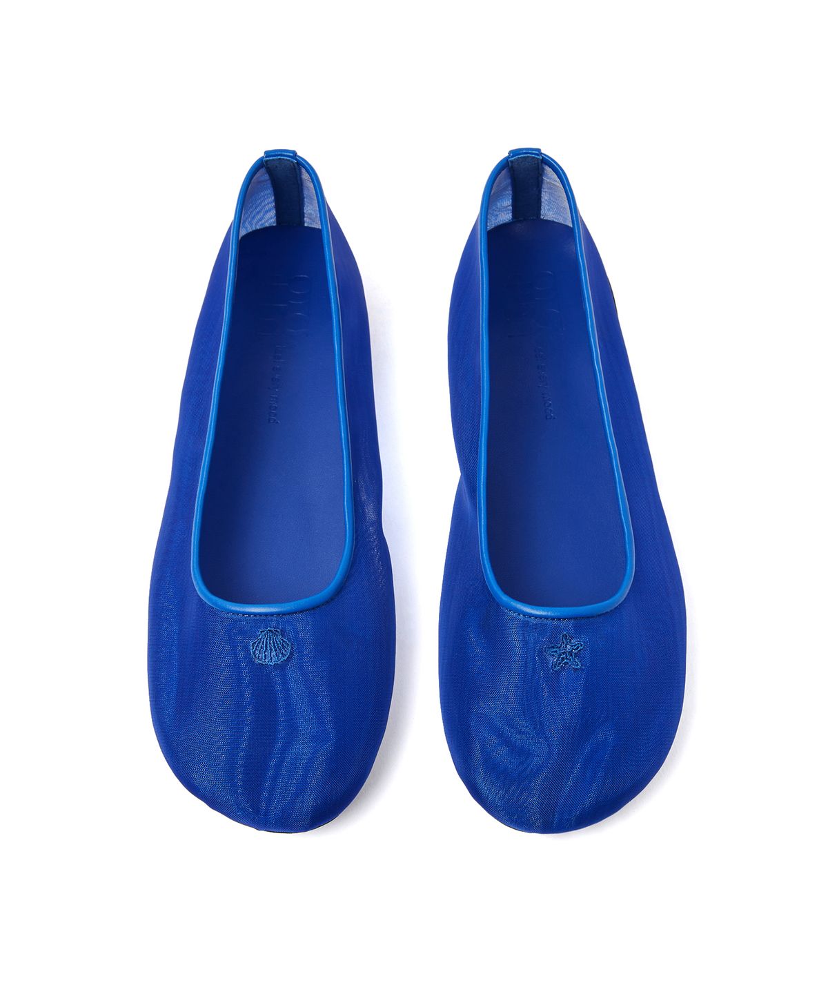 포기무디(FOGGY MOODY) Shell 0054. Motif Mesh Flats - 3colors