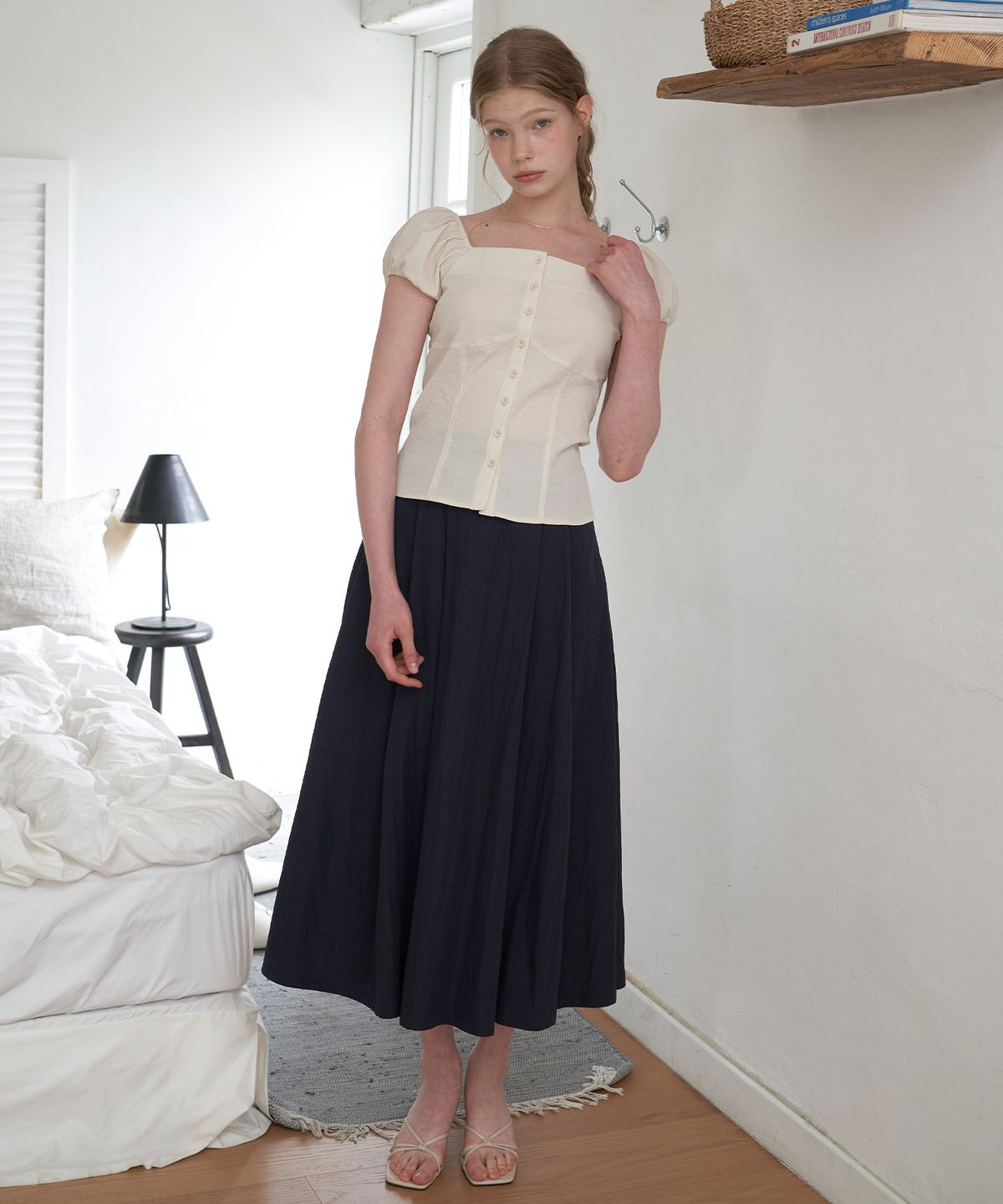 플로브(FLOVE) BELLA PUFF BLOUSE_CR