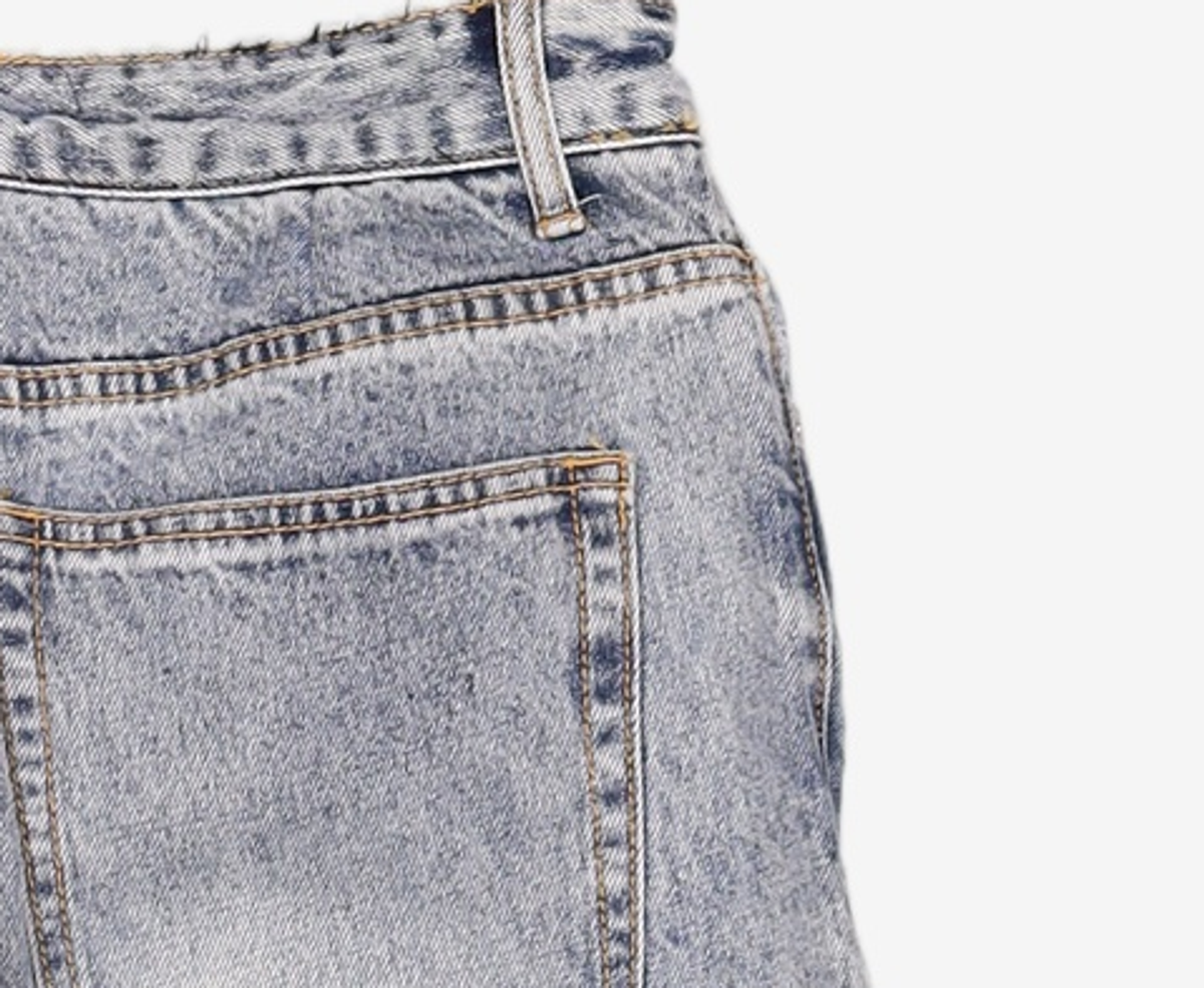 86로드(86ROAD) PALE BLUE CHIP / CROP TAPERED 32