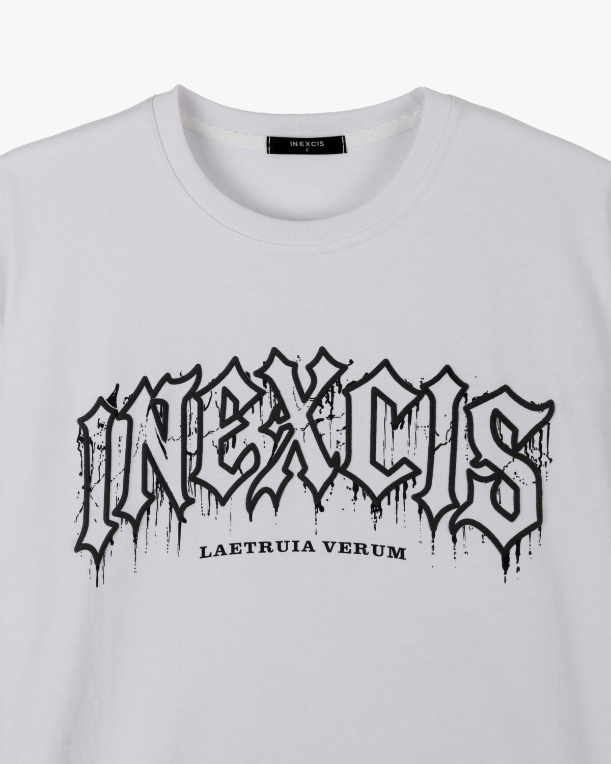 이넥시스(INEXCIS) 그라임 드랍 티셔츠 (White)
