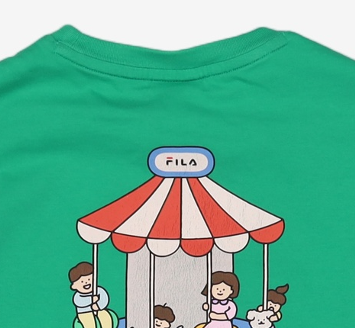 휠라 키즈(FILA KIDS) 반소매 티셔츠 155