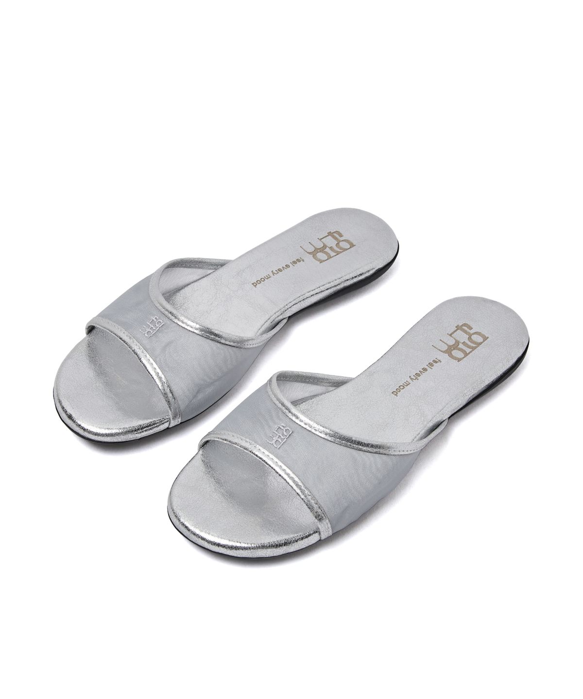 포기무디(FOGGY MOODY) Clean 0053. Symbol Mesh Slides - 3colors