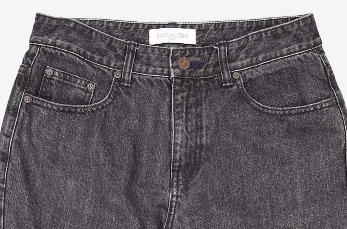 페이탈리즘(FATALISM) EVENT #0186 Heritage black mannish crop fit 46