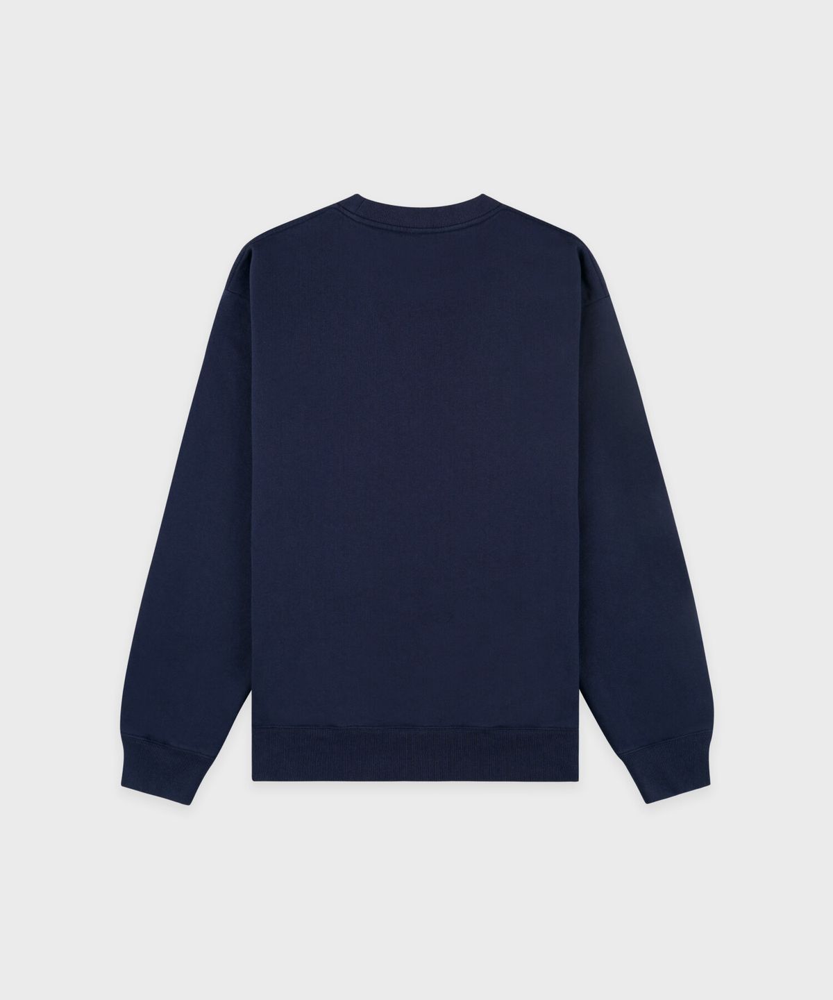 스포티앤리치(SPORTY&RICH) 바시티 크레스트 크루넥 남여공용 네이비 R265AUW005