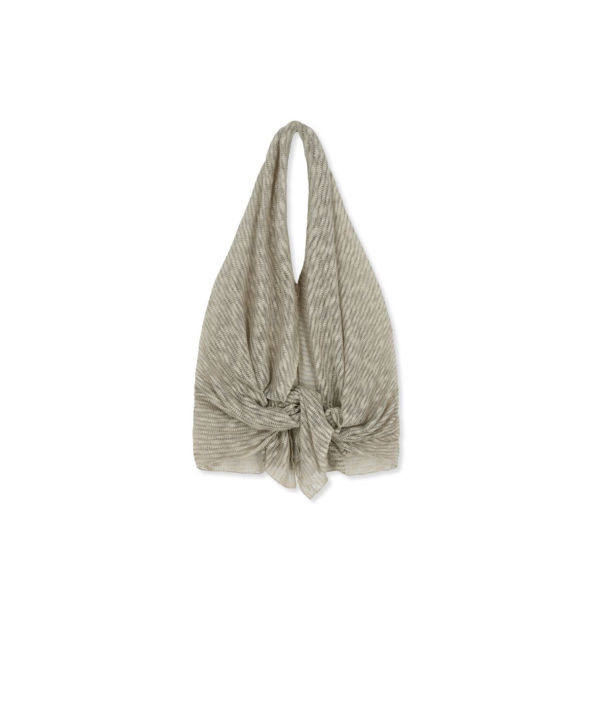 마뗑킴(MATIN KIM) TRANSFORMABLE COVER UP SCARF IN KHAKI