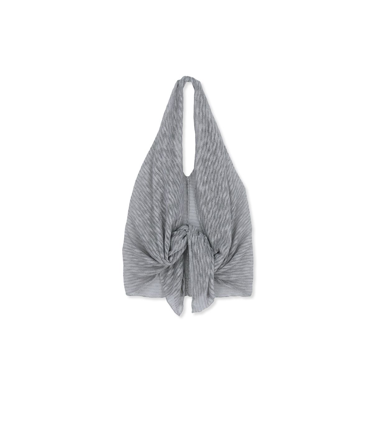 마뗑킴(MATIN KIM) TRANSFORMABLE COVER UP SCARF IN GREY