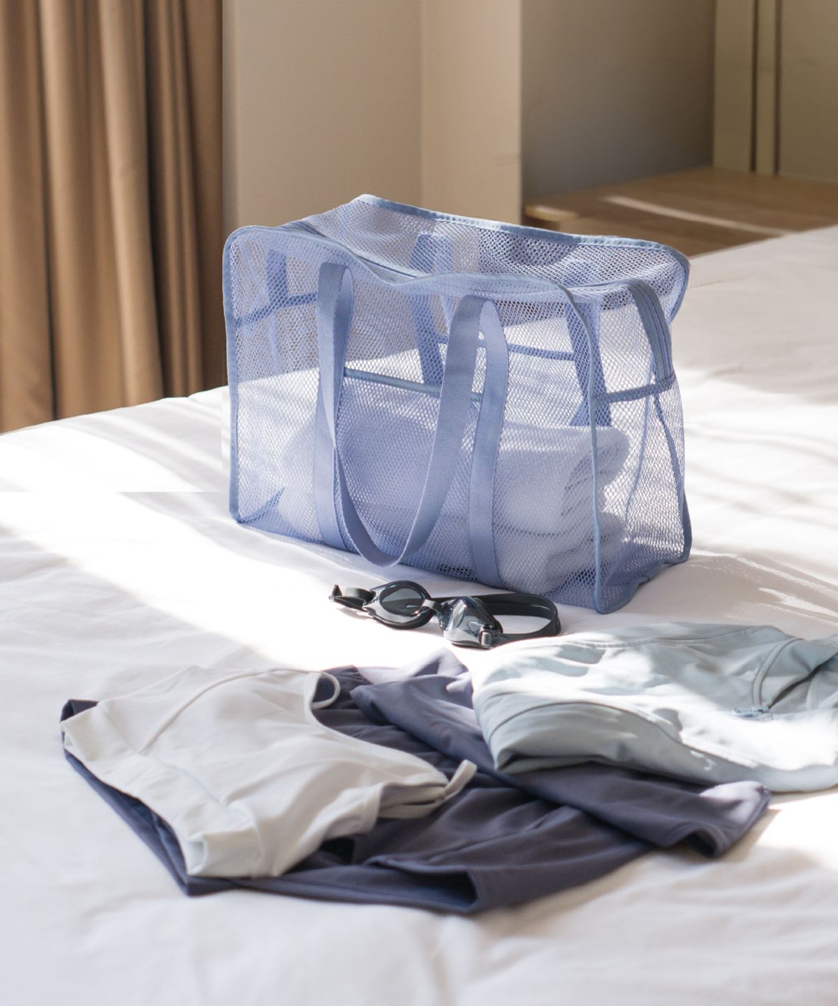 트래블러스(TREVELUS) 메쉬 백 큐브