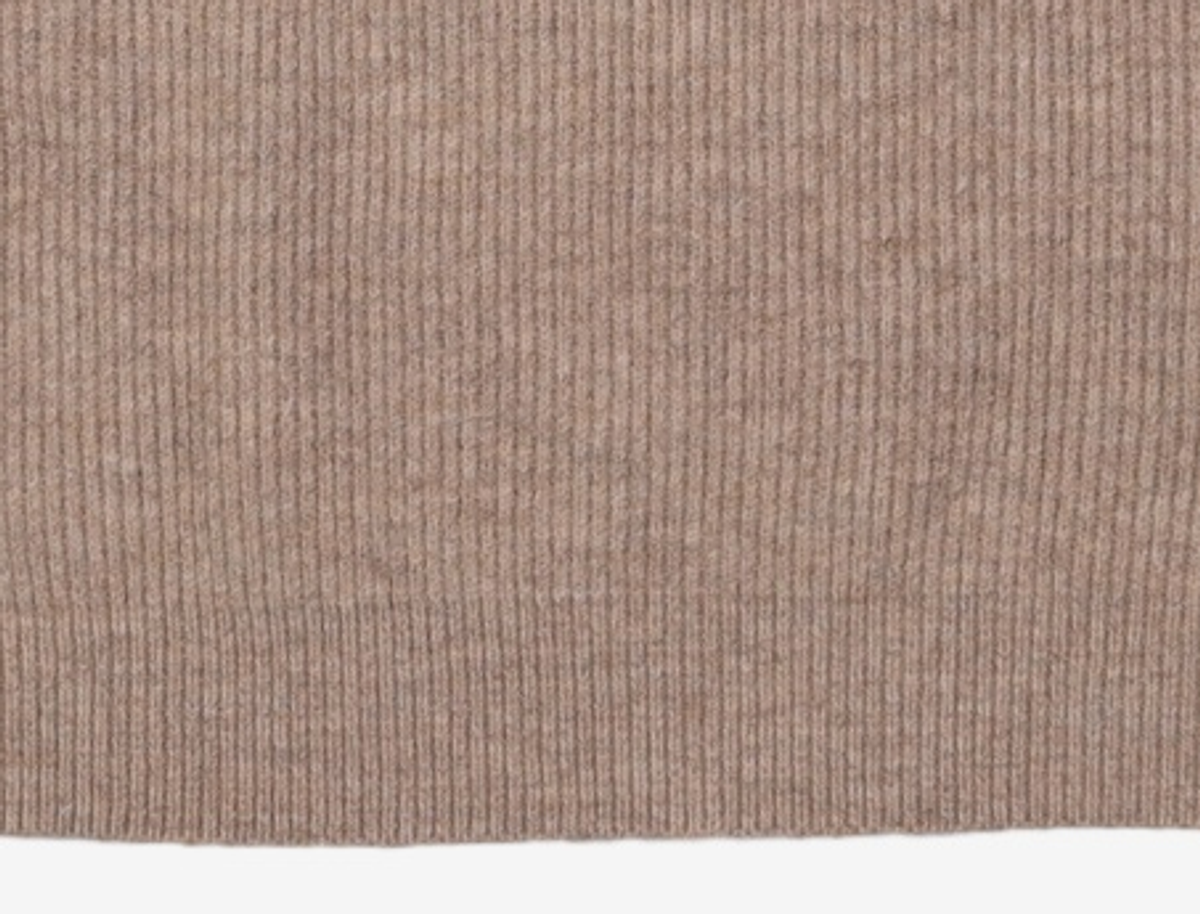 나우앤투모로우(NOWANDTOMORROW) 멜란지 리브드 풀오버 MELANGE RIBBED PULLOVER OLL