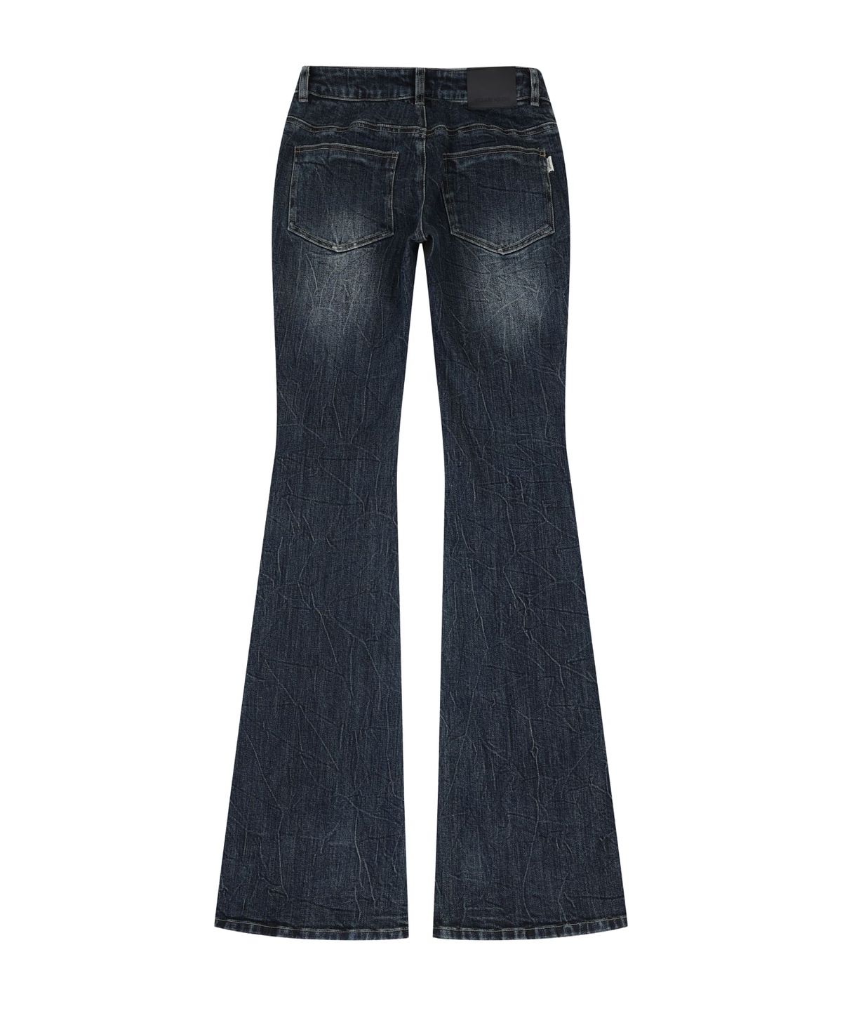 오디너리 홀리데이(ORDINARY HOLIDAY) WASHED BOOTS CUT JEANS [DEEP BLUE]