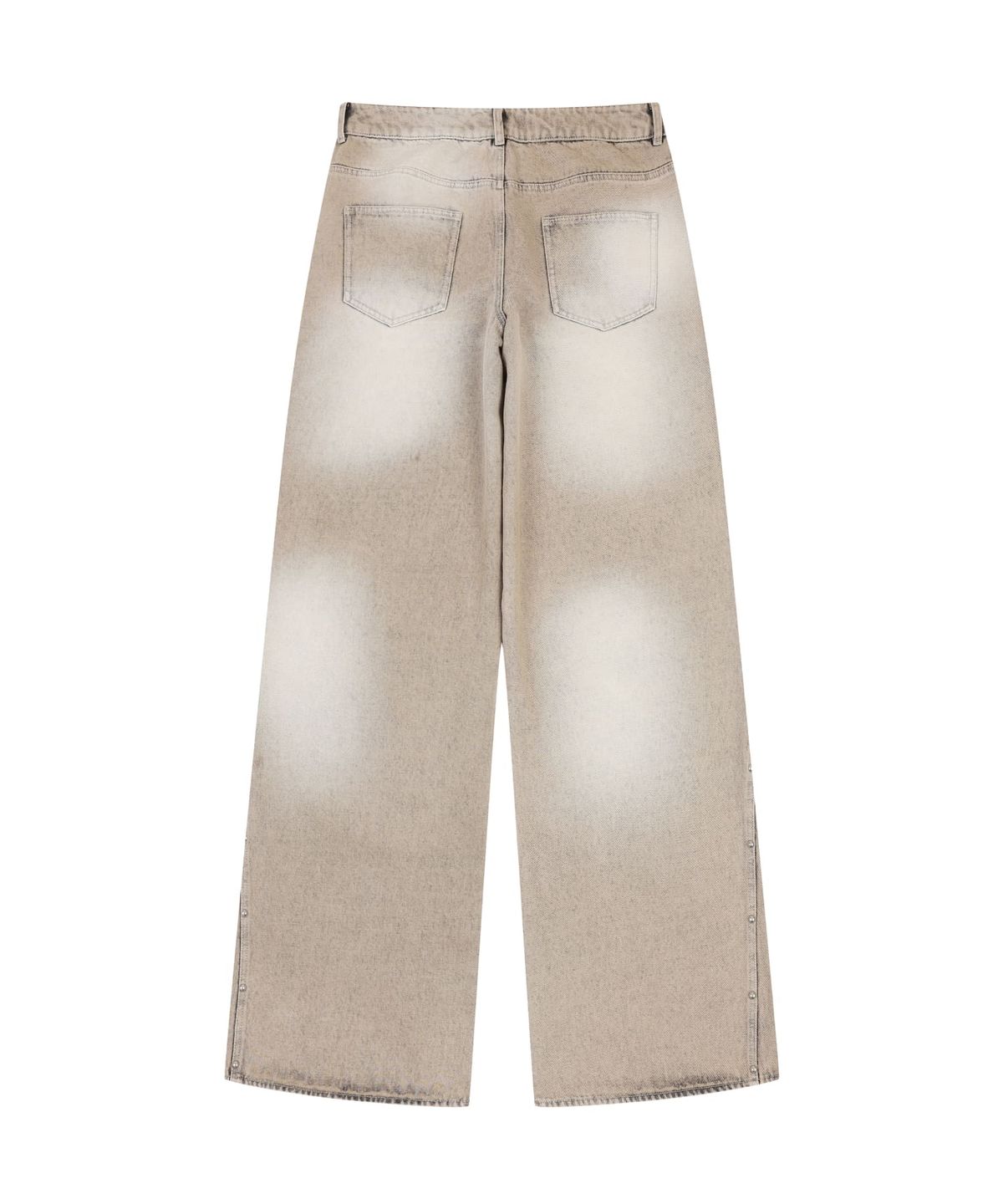 오디너리 홀리데이(ORDINARY HOLIDAY) STUD WIDE PANTS [BEIGE]