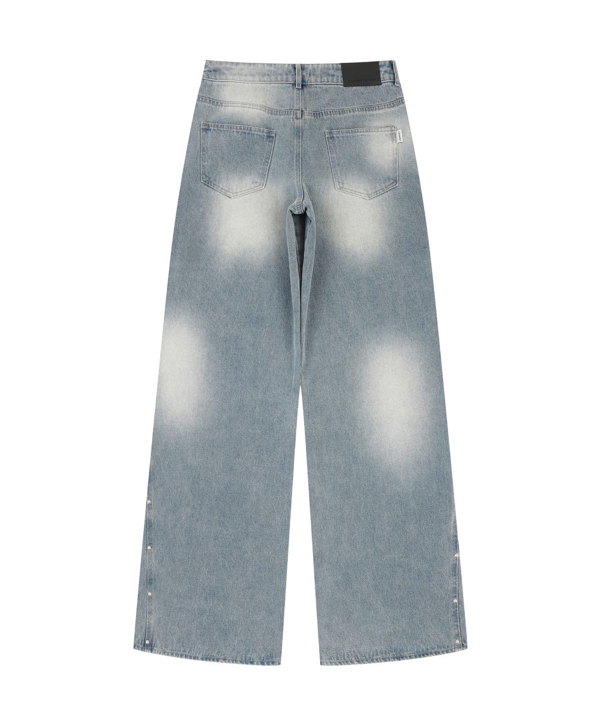 오디너리 홀리데이(ORDINARY HOLIDAY) STUD WIDE PANTS [SKY BLUE]