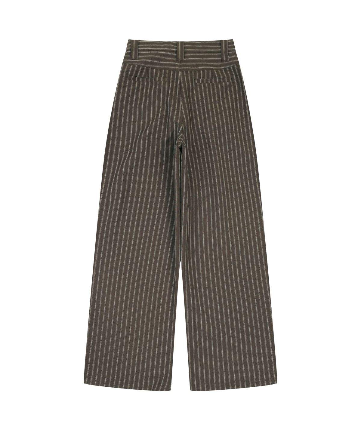 오디너리 홀리데이(ORDINARY HOLIDAY) TUCK WIDE PANTS [BROWN]