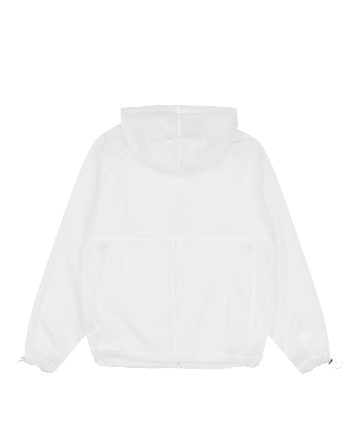 오디너리 홀리데이(ORDINARY HOLIDAY) SHEER HOODIE JUMPER [WHITE]