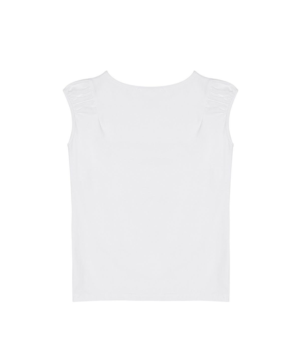 닉앤니콜(NICK&NICOLE) NICOLE SHIRRING SLEEVELESS TOP_IVORY