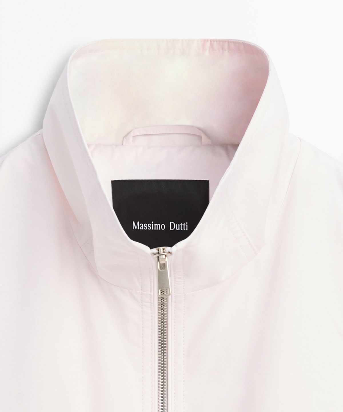 마시모두띠(MASSIMO DUTTI) 하이넥 봄버 자켓
