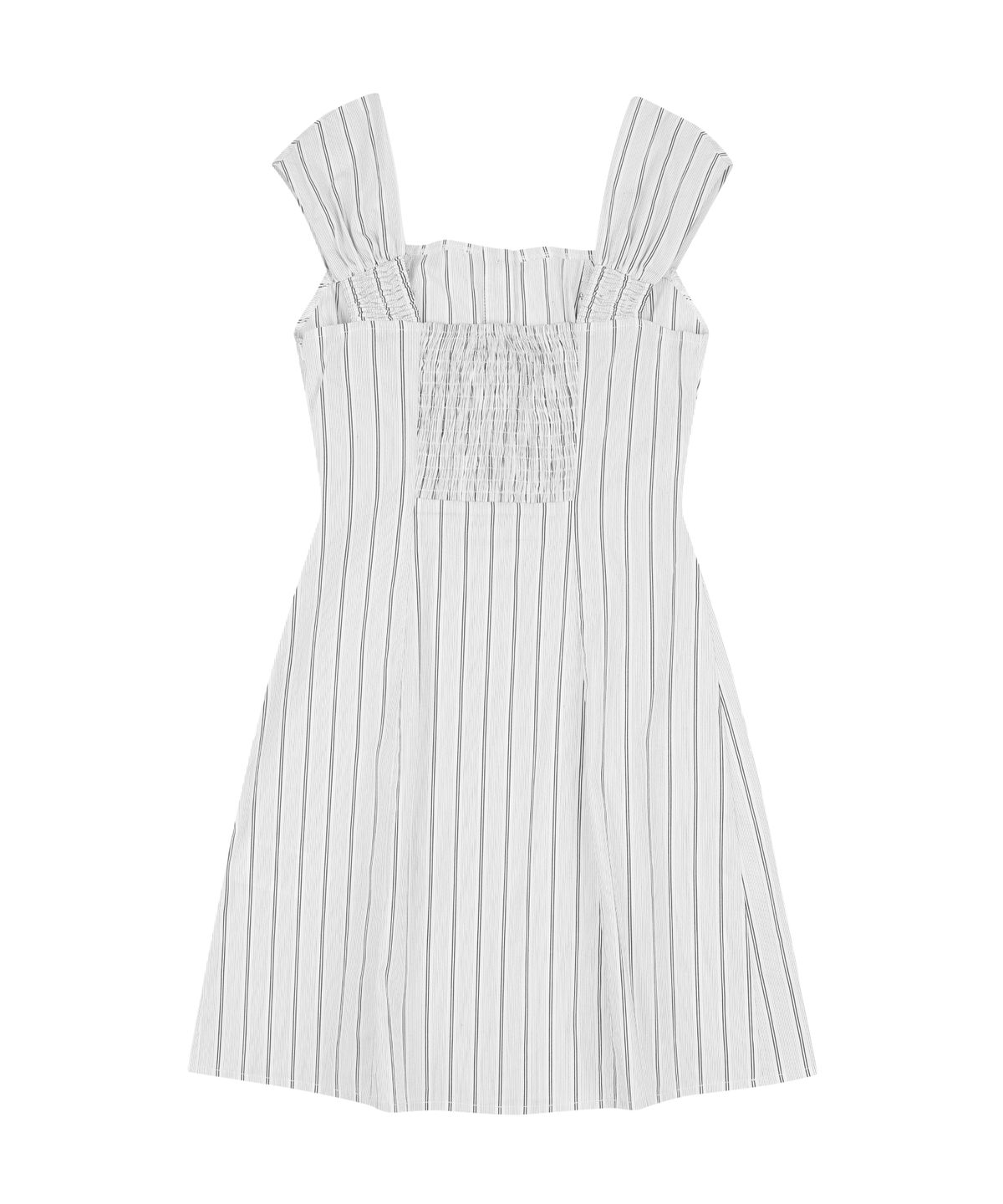 오디너리 홀리데이(ORDINARY HOLIDAY) STRIPE DRESS [WHITE]