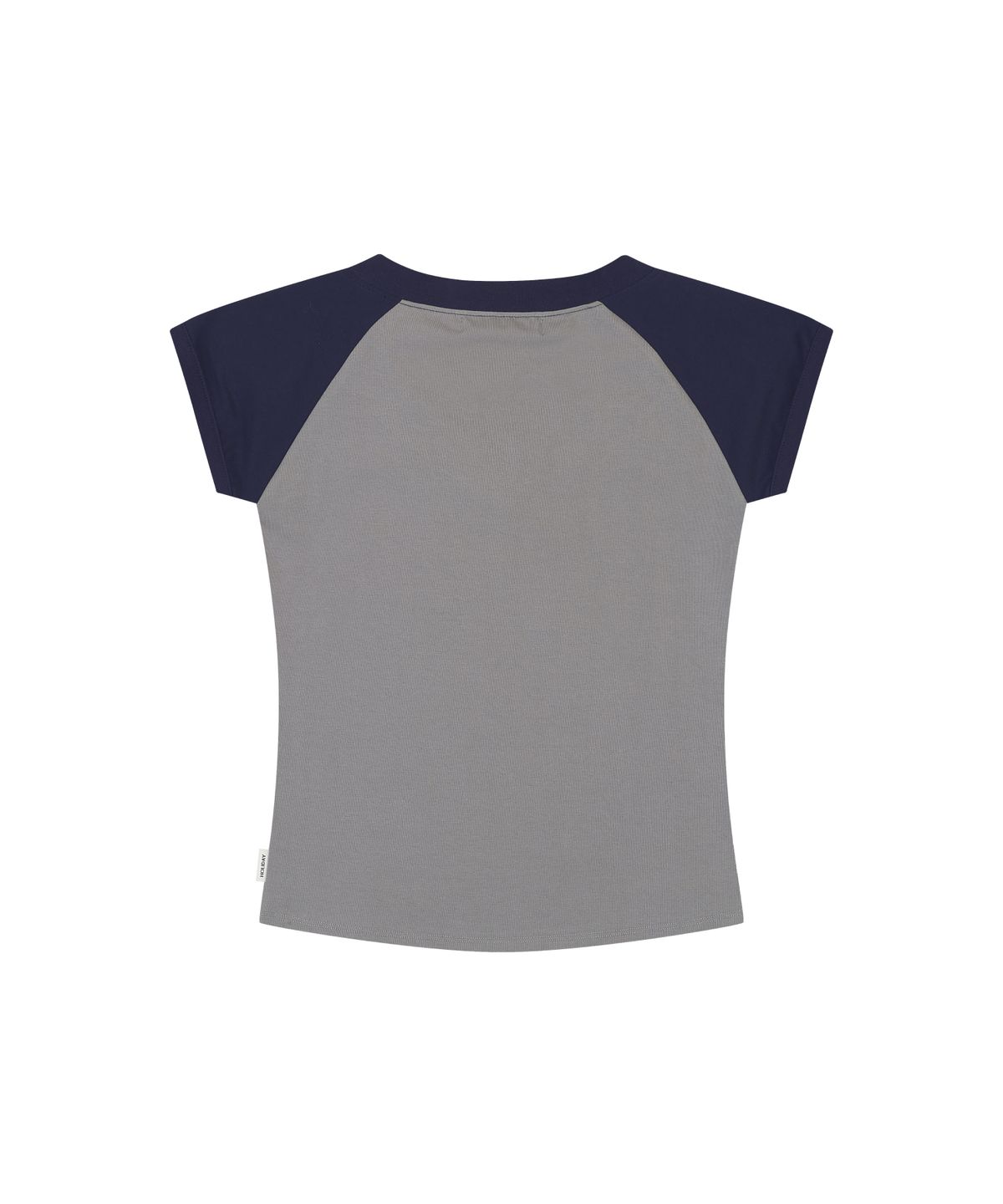 오디너리 홀리데이(ORDINARY HOLIDAY) V NECK SLIM T-SHIRT [NAVY]