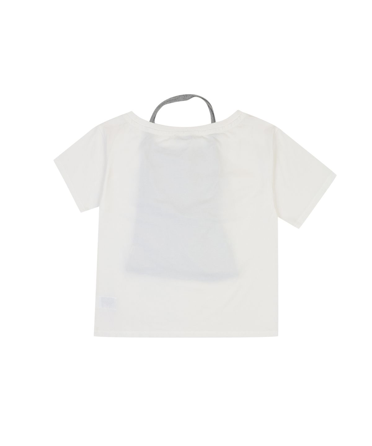 오디너리 홀리데이(ORDINARY HOLIDAY) OFF SHOULDER T-SHIRT SET [WHITE]