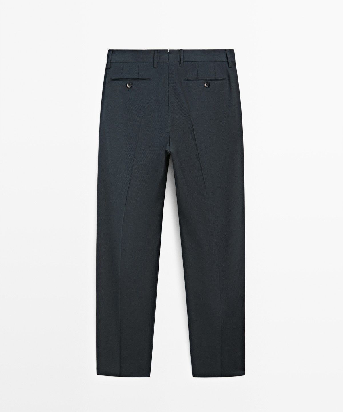 마시모두띠(MASSIMO DUTTI) 스트라이프 울 블렌드 수트 팬츠