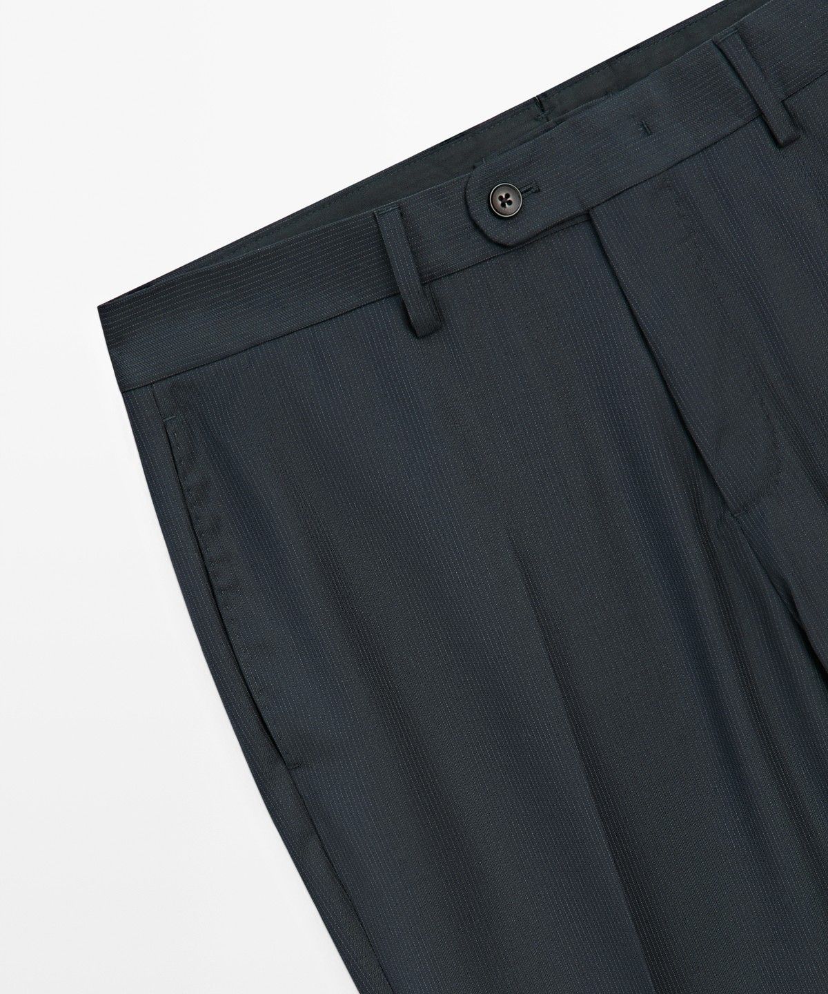 마시모두띠(MASSIMO DUTTI) 스트라이프 울 블렌드 수트 팬츠