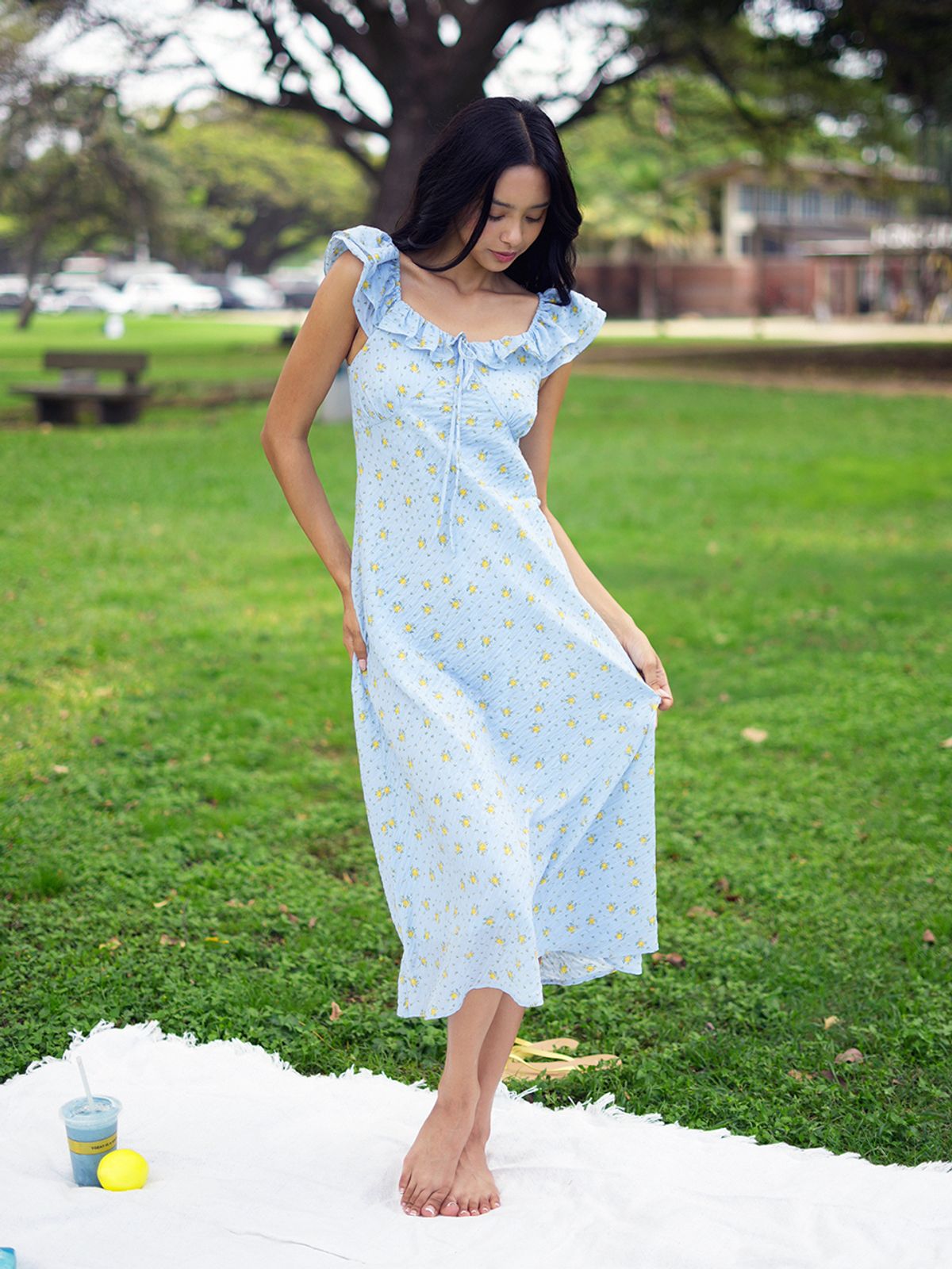 랭앤루(LANGNLU) LANIKAI Sleeveless Dress(라니카이)_LIGHT BLUE
