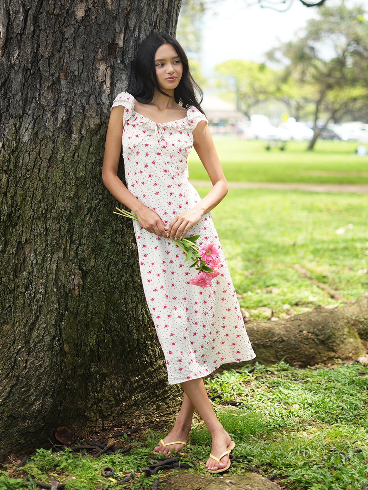 랭앤루(LANGNLU) LANIKAI Sleeveless Dress(라니카이)_IVORY