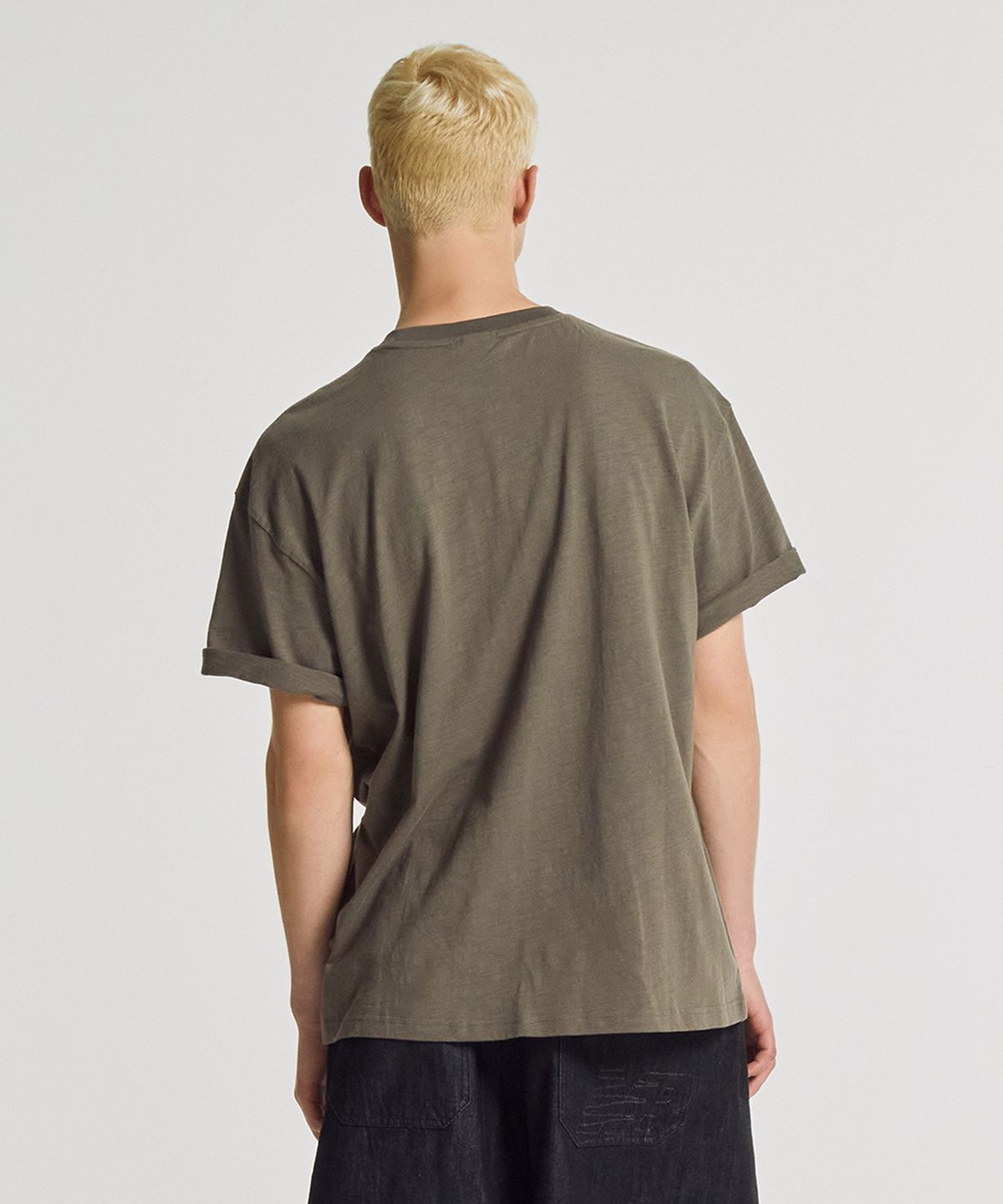 뉴발란스(NEW BALANCE) NBNEGCA033 / UNI 선 키스드 슬럽 반팔티 (GRAY)
