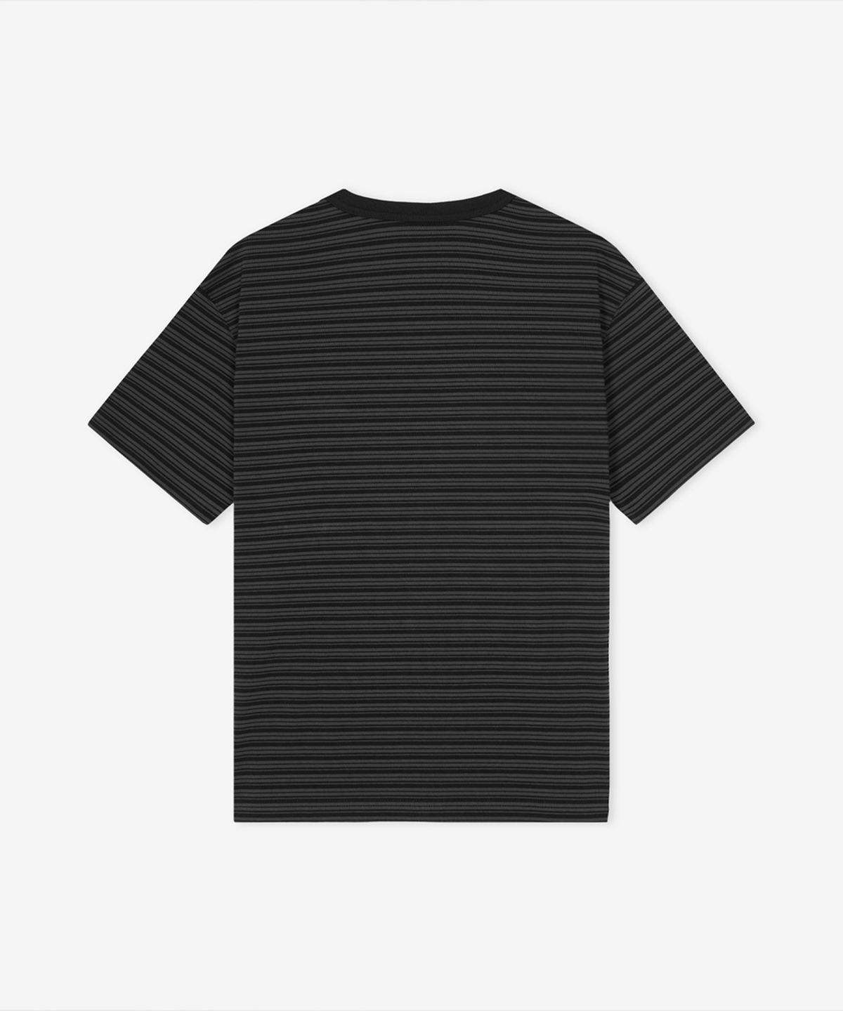 뉴발란스(NEW BALANCE) NBNEGCA043 / UNI 선 키스드 스트라이프 헨리넥 반팔티 (BLACK)