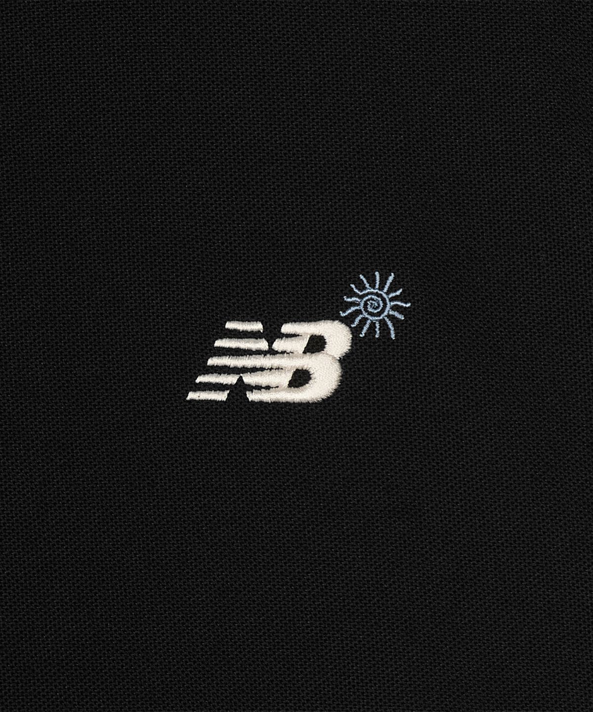뉴발란스(NEW BALANCE) NBNFGCA013 / UNI 선 키스드 폴로 반팔티 (BLACK)